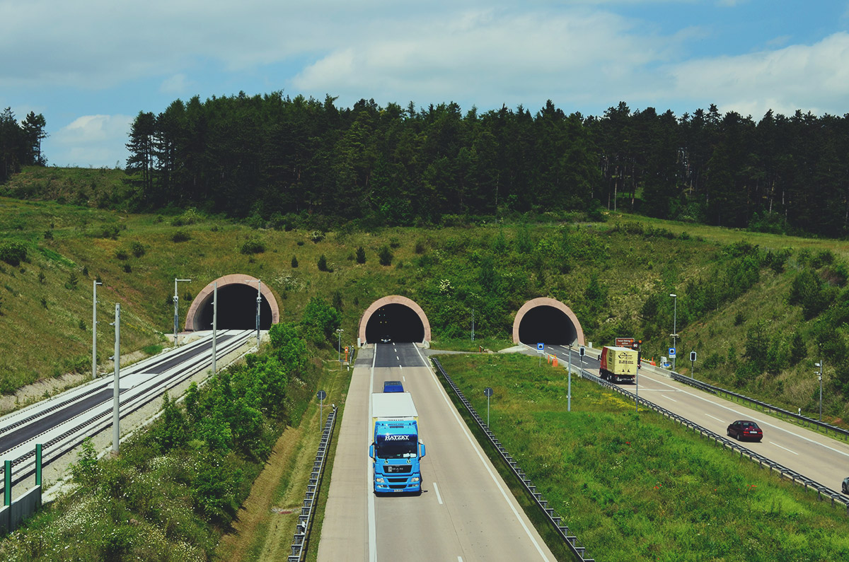 Bündelungstrasse Neubau Deutsche Bahn und A71 in Thüringen | Foto: Flurbereinigung Gotha