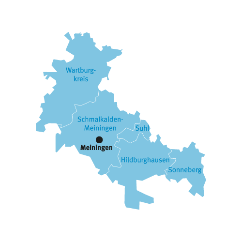 Flurbereinigungsbereich Südwestthüringen