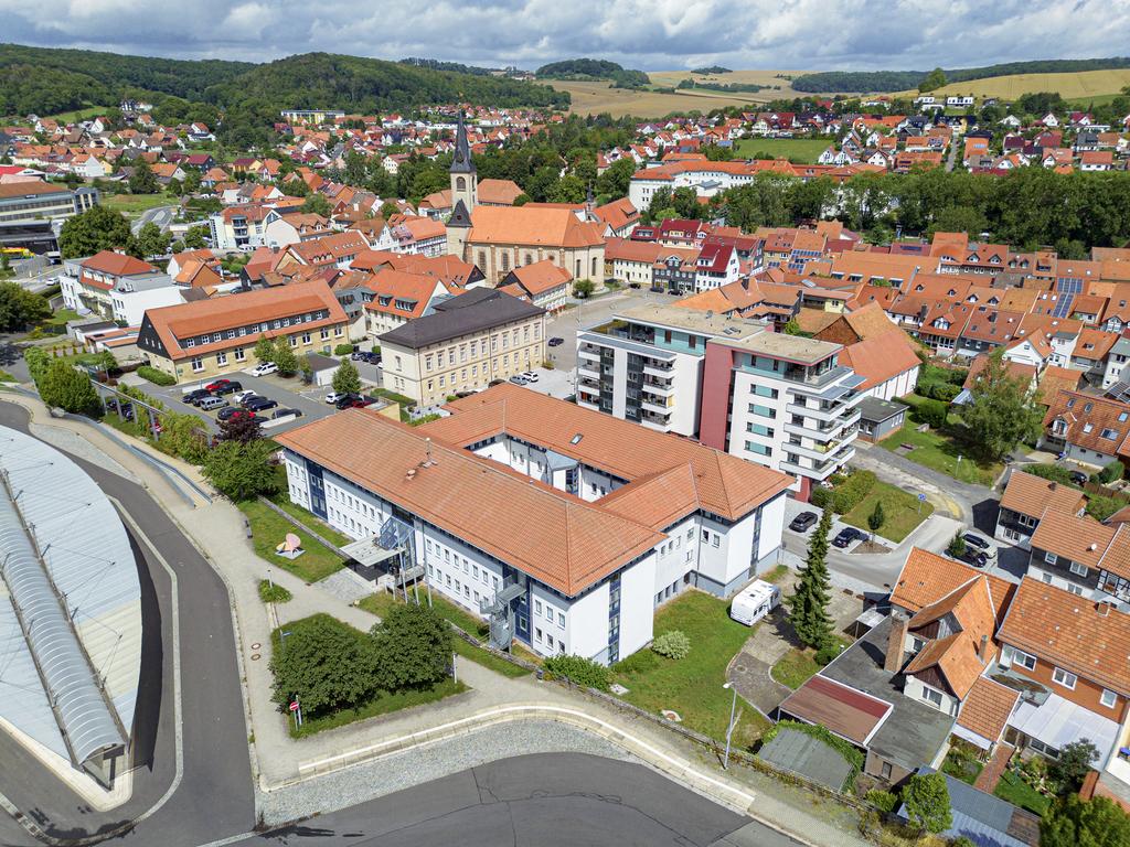 Drohnenaufnahme Zweigstelle Leinefelde-Worbis