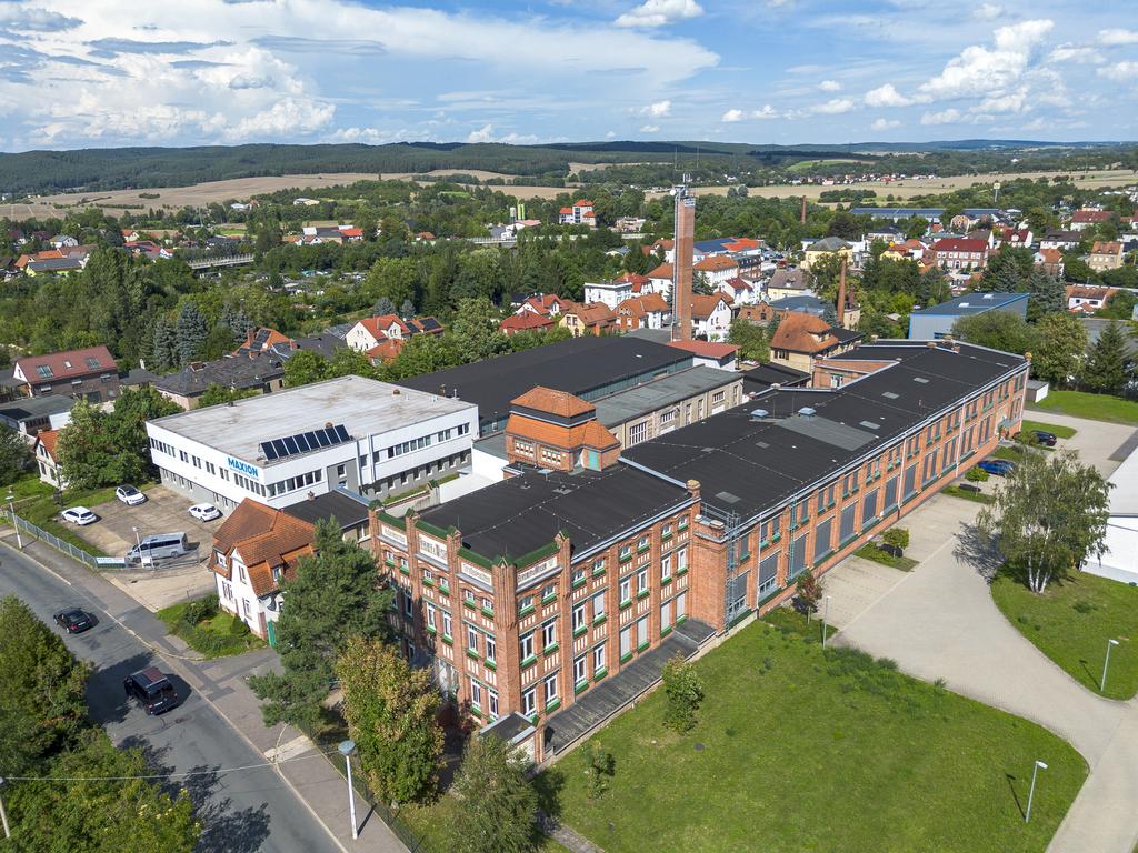 Drohnenaufnahme Zweigstelle Pößneck