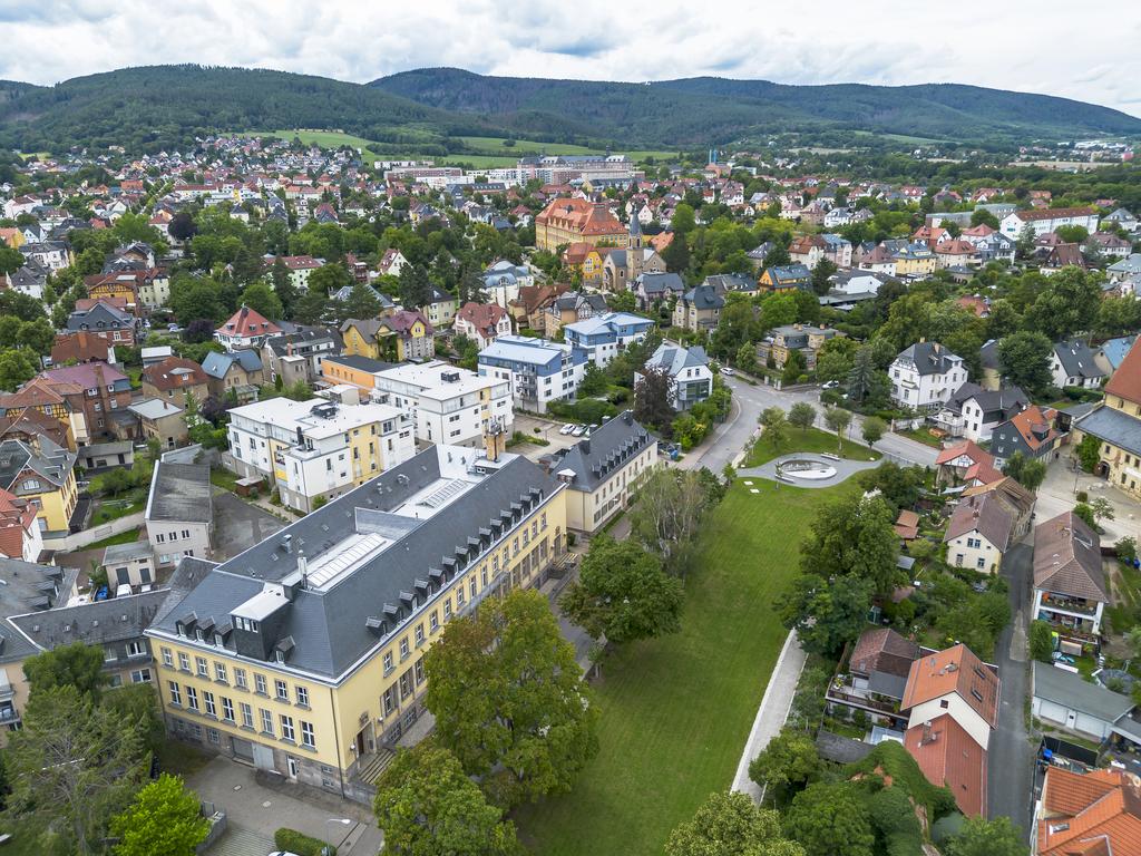 Drohnenaufnahme Zweigstelle Saalfeld
