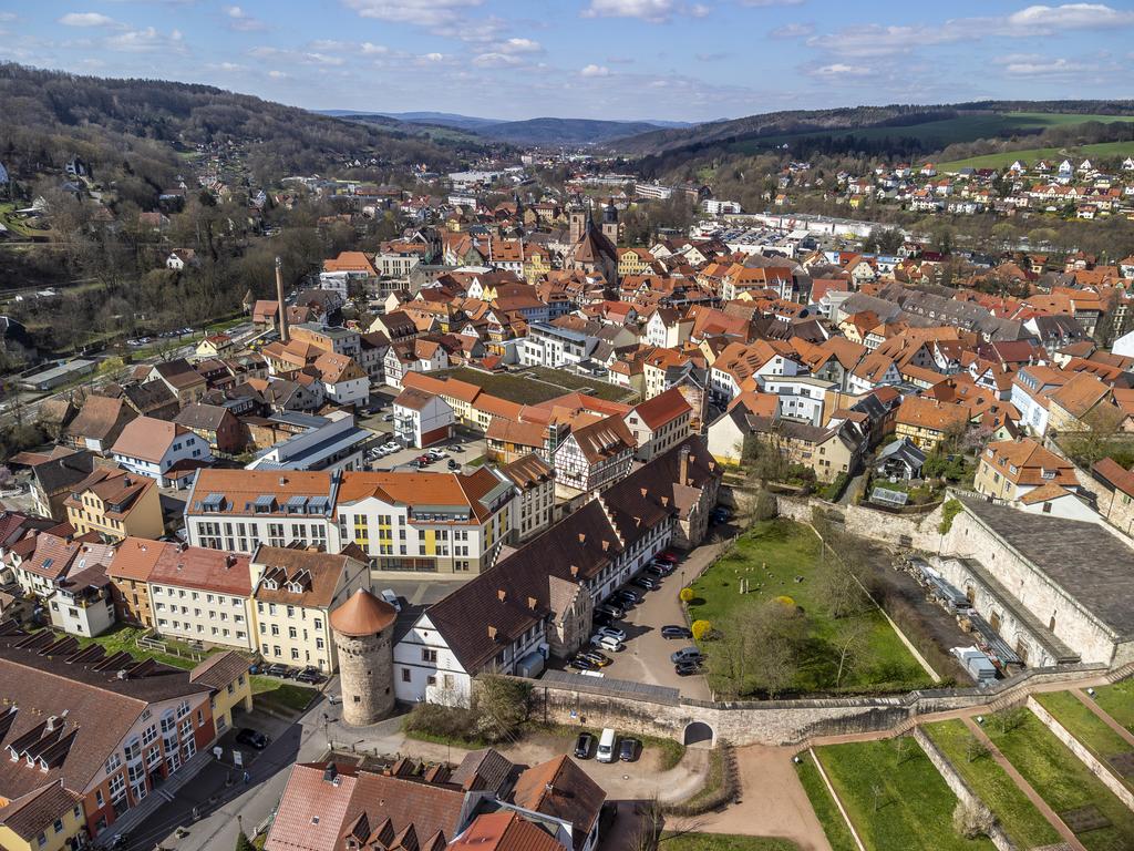 Drohnenaufnahme Zweigstelle Schmalkalden