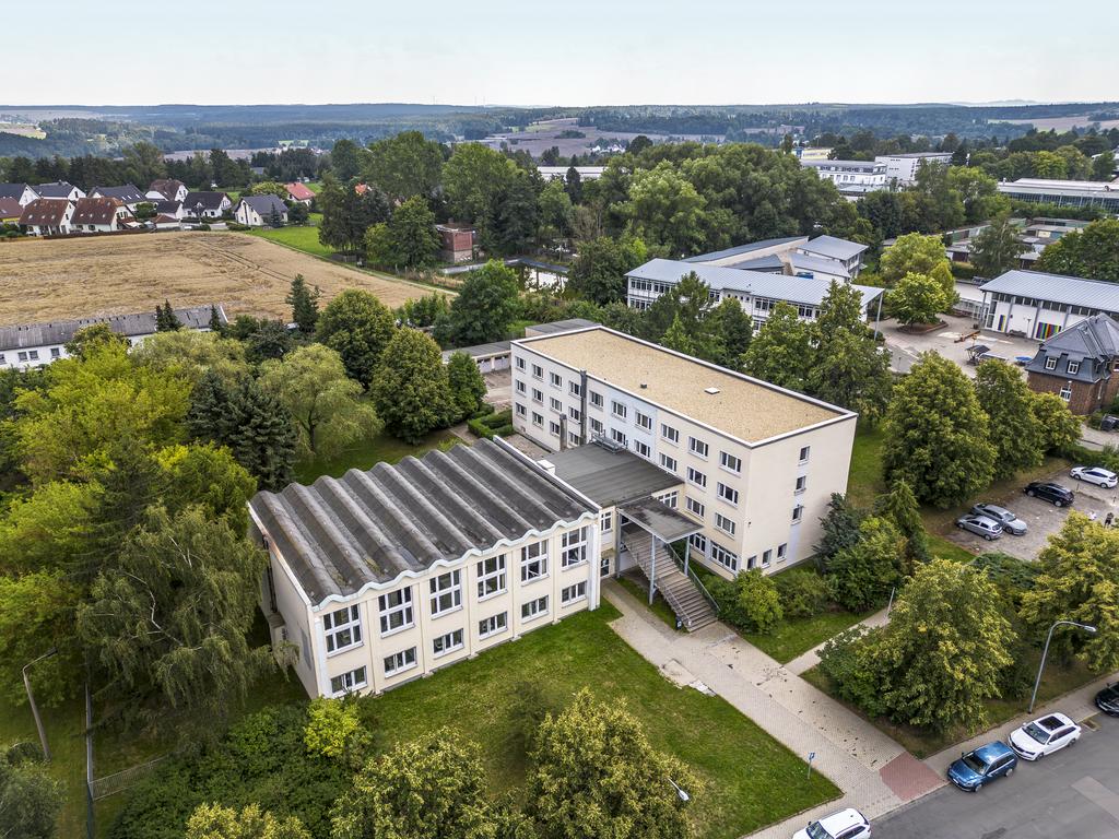 Drohnenaufnahme Zweigstelle Artern