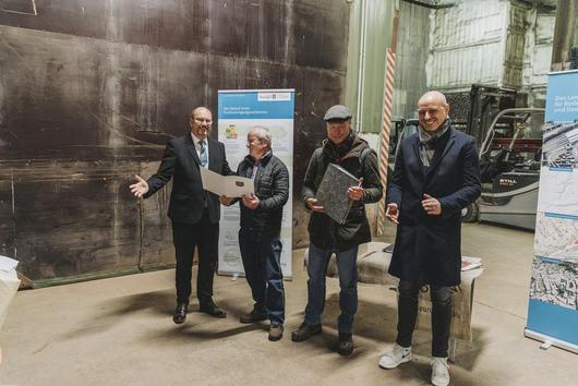Übergabe der Schlussfeststellung an den TG-Vorsitzenden und die Stadt Erfurt