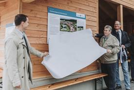 Enthüllung der Infotafel